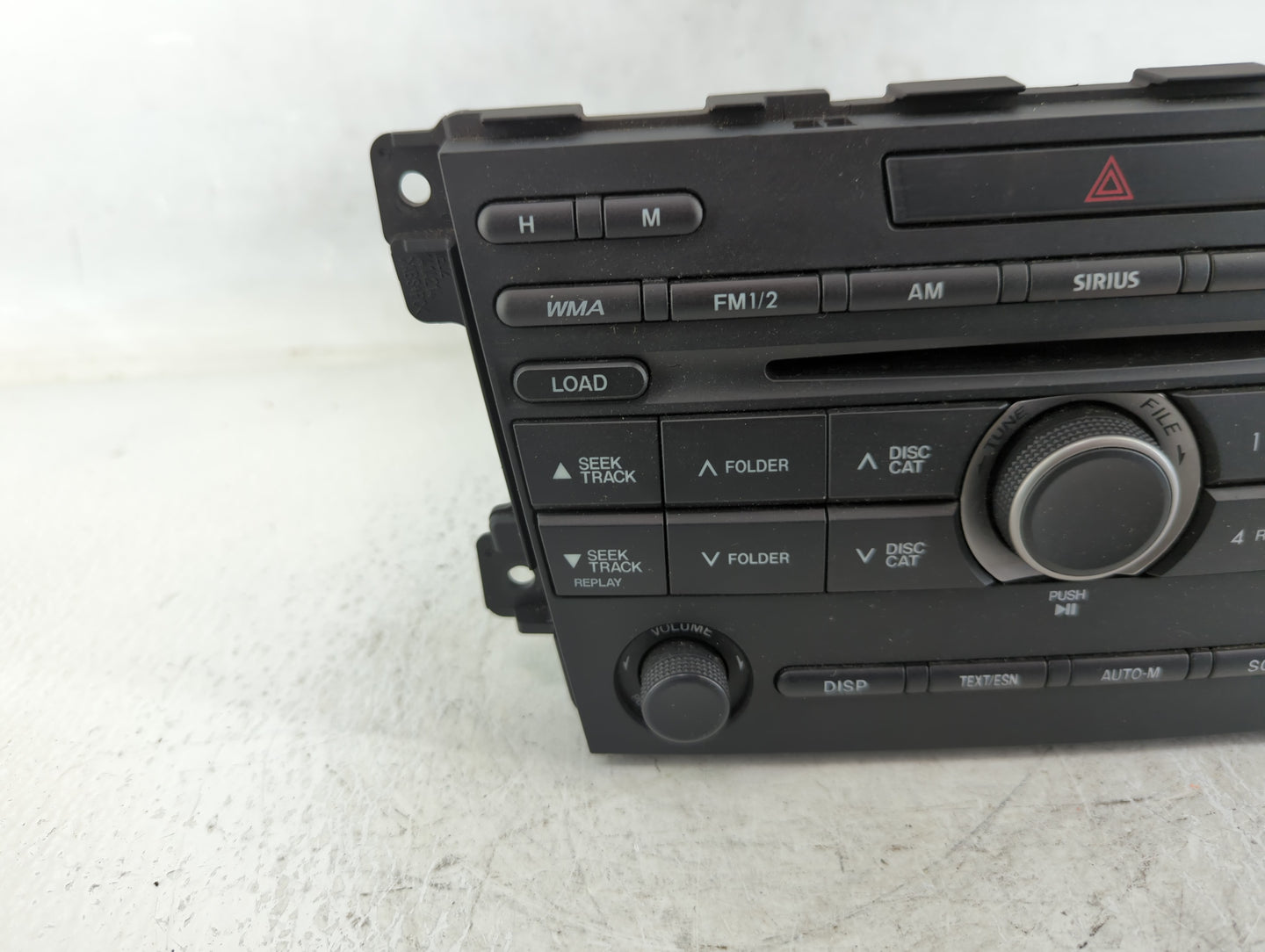 2011-2012 Mazda Cx-7 Radio AM FM Cd Player Receiver Replacement P/N:EH48 66 AR0 Fits Fits 2011 2012 OEM Used Auto Parts - Oe