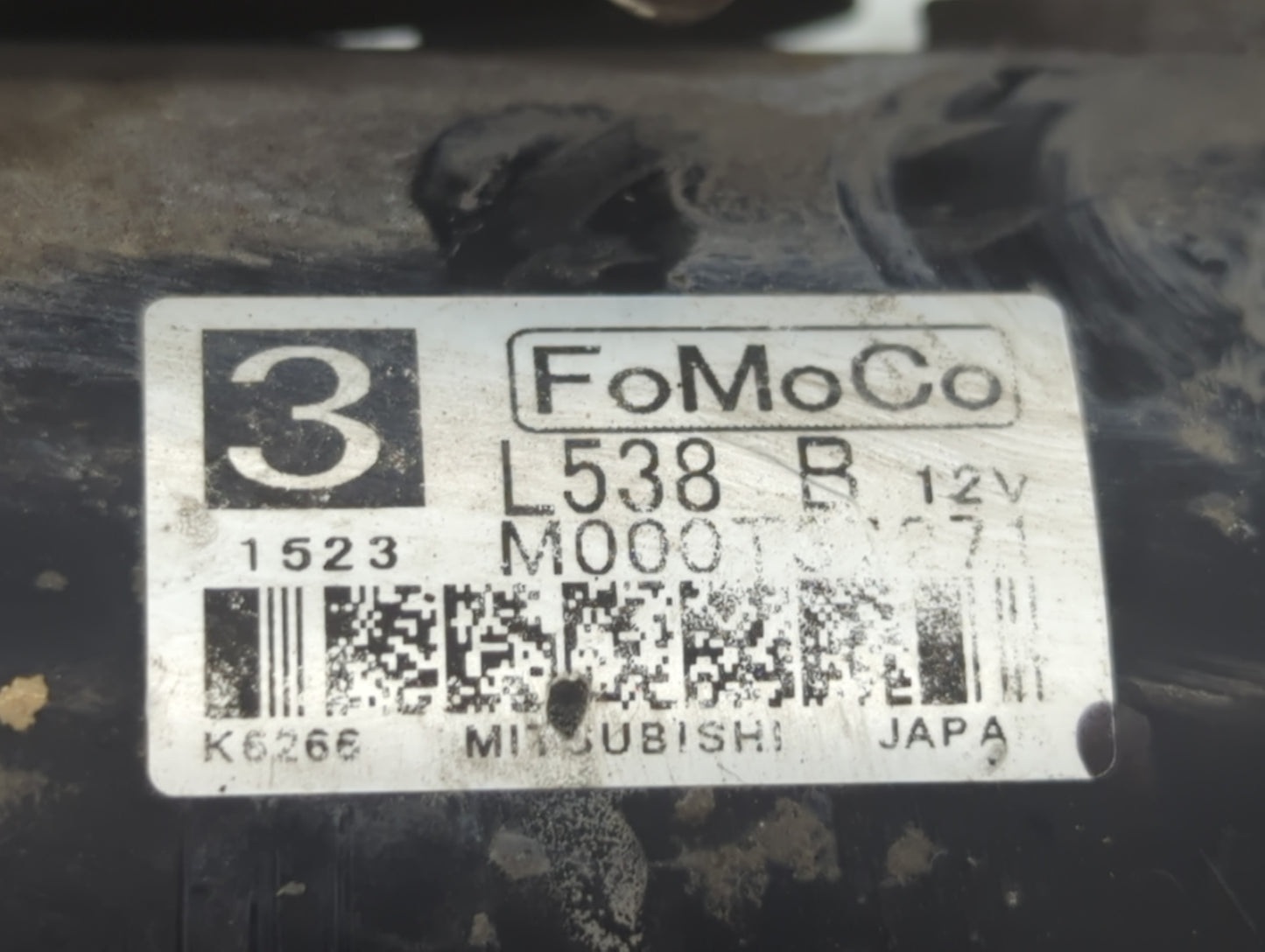 2010-2012 Mazda Cx-7 Car Starter Motor Solenoid OEM Fits Fits 2010 2011 2012 2013 OEM Used Auto Parts - Oemusedautoparts1.co