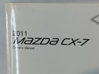 2011 Mazda Cx-7 Owners Manual Book Guide P/N:9999-95-080C-11 OEM Used Auto Parts - Oemusedautoparts1.com