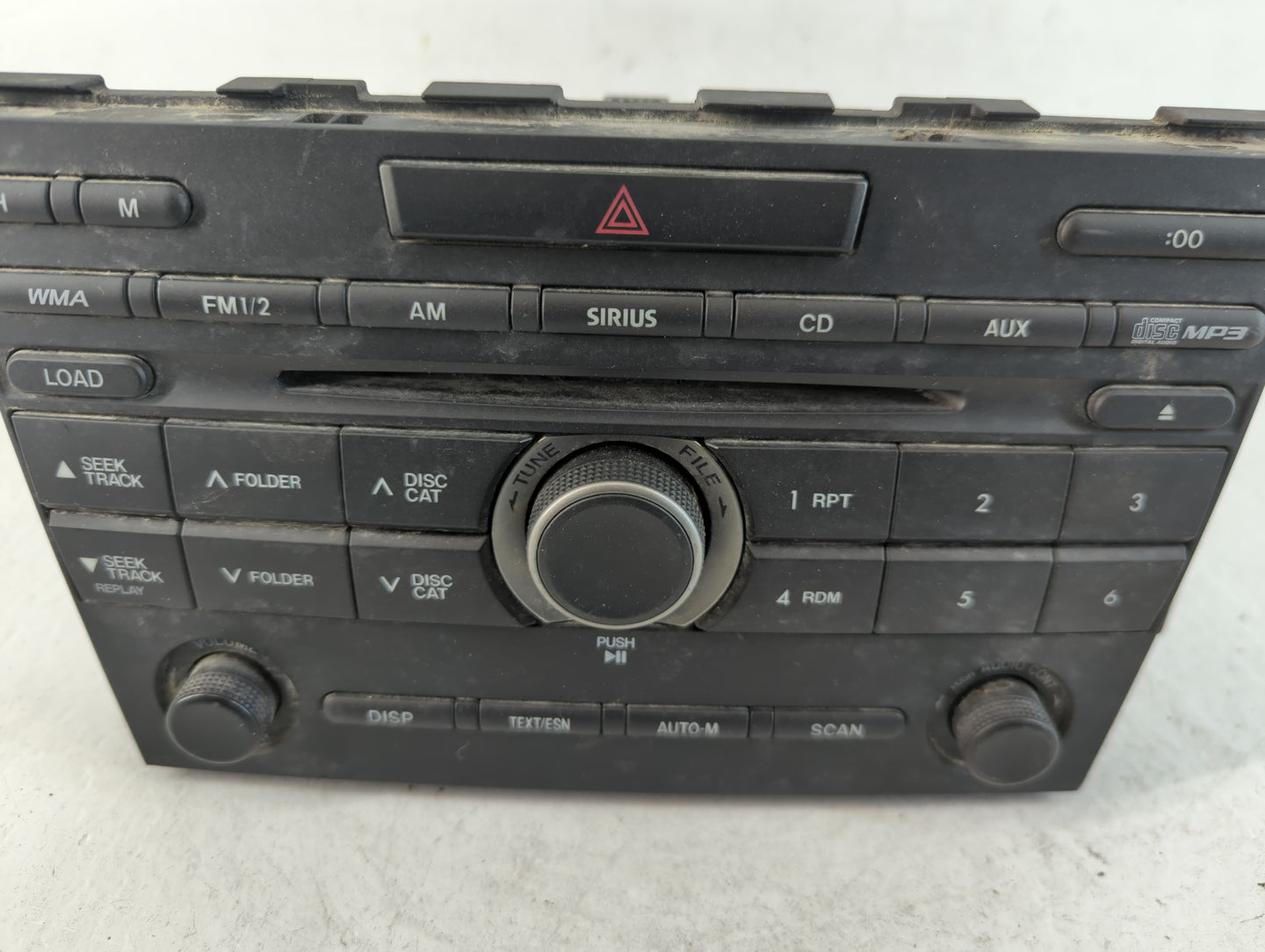 2010-2012 Mazda Cx-7 Radio AM FM Cd Player Receiver Replacement P/N:EH48 66 AR0 14795246 Fits Fits 2010 2011 2012 OEM Used A