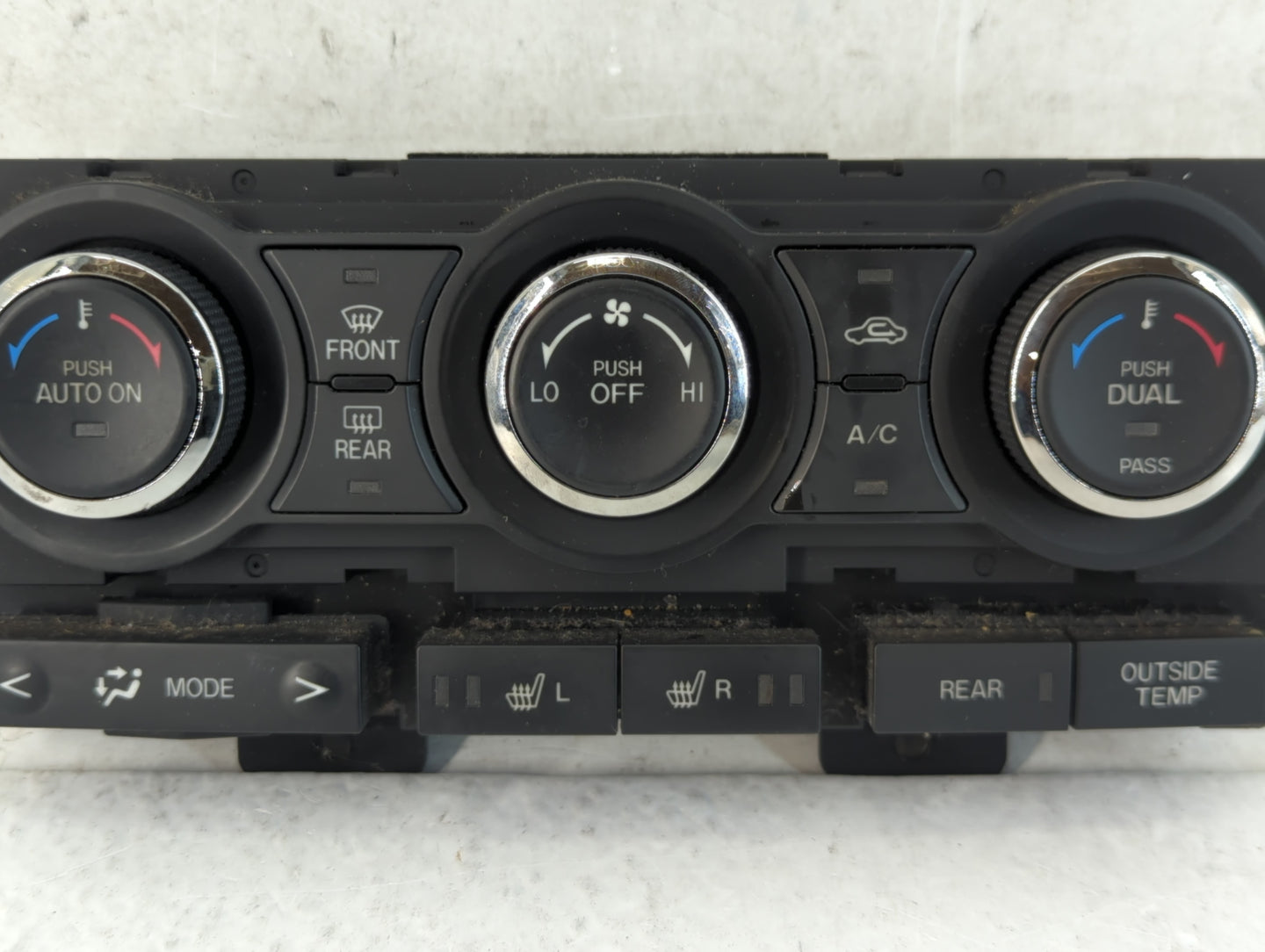 2010-2015 Mazda Cx-9 Climate Control Module Temperature AC/Heater Replacement P/N:TE70-51-190 Fits OEM Used Auto Parts - Oem