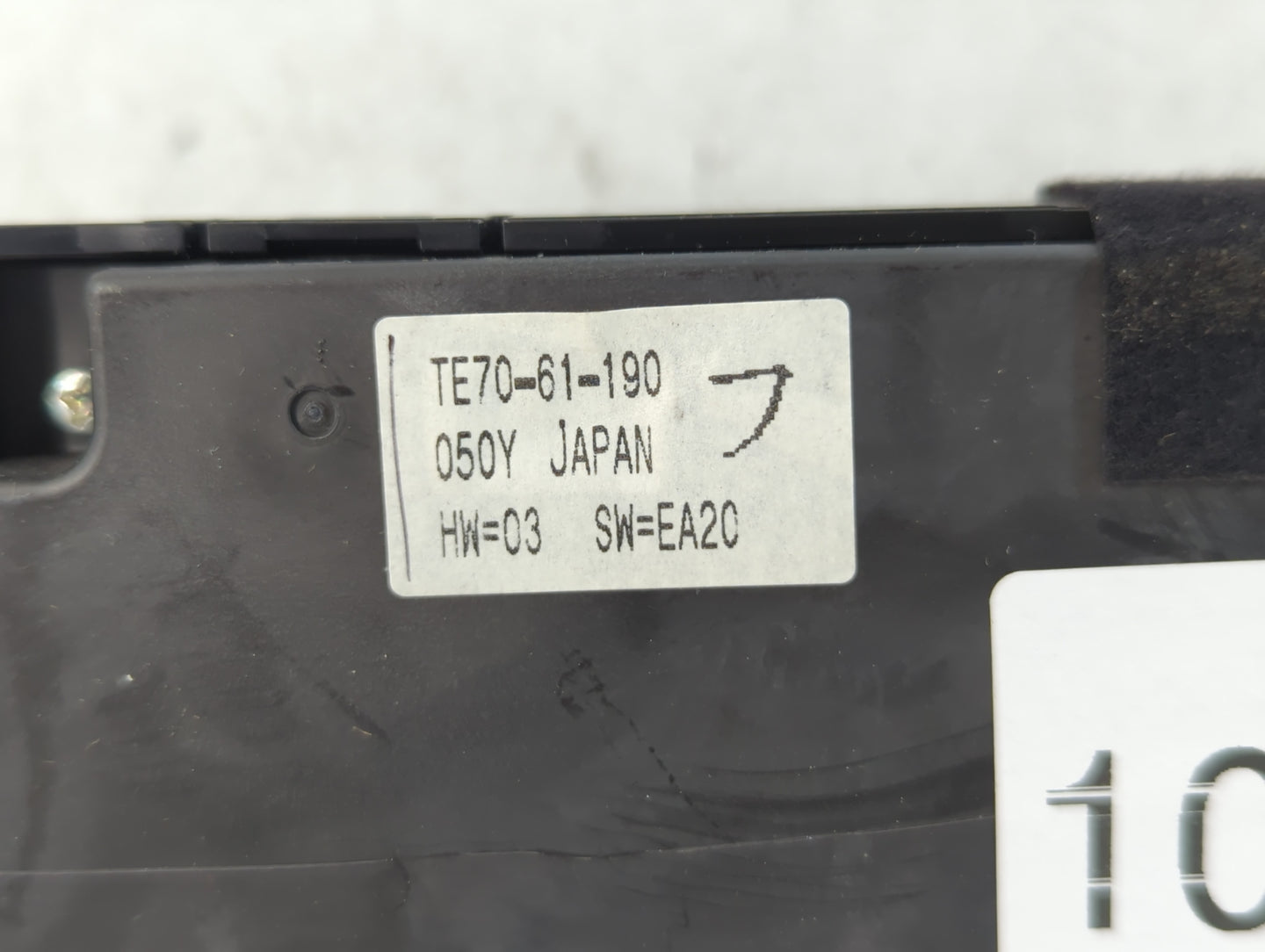 2010-2015 Mazda Cx-9 Climate Control Module Temperature AC/Heater Replacement P/N:TE70-51-190 Fits OEM Used Auto Parts - Oem