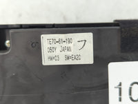 2010-2015 Mazda Cx-9 Climate Control Module Temperature AC/Heater Replacement P/N:TE70-51-190 Fits OEM Used Auto Parts - Oem