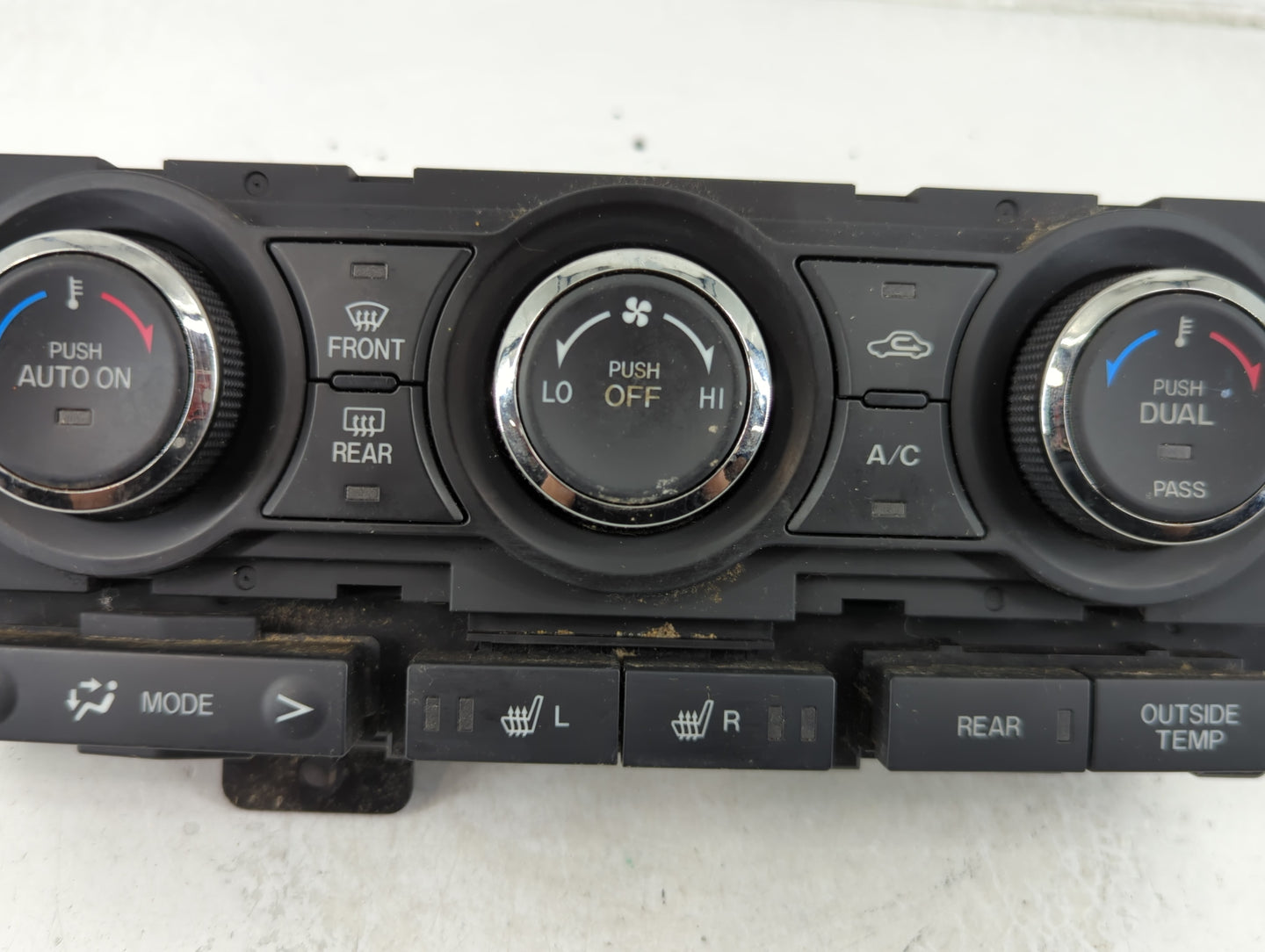 2010-2015 Mazda Cx-9 Climate Control Module Temperature AC/Heater Replacement P/N:TE70-61-190 Fits OEM Used Auto Parts - Oem