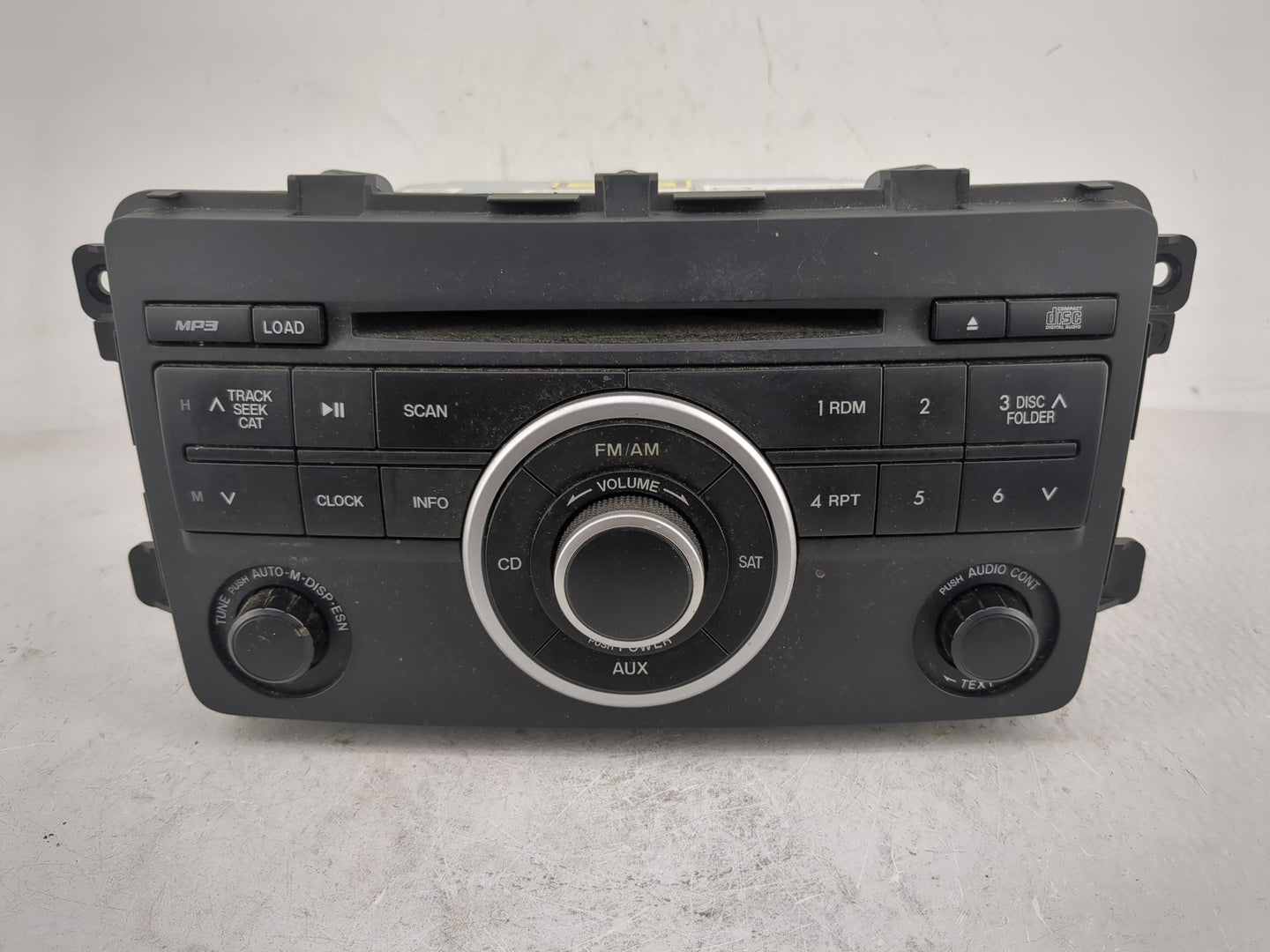 2011 Mazda Cx-9 Radio AM FM Cd Player Receiver Replacement P/N:14795565 TE91 66 AR0B Fits OEM Used Auto Parts - Oemusedautop