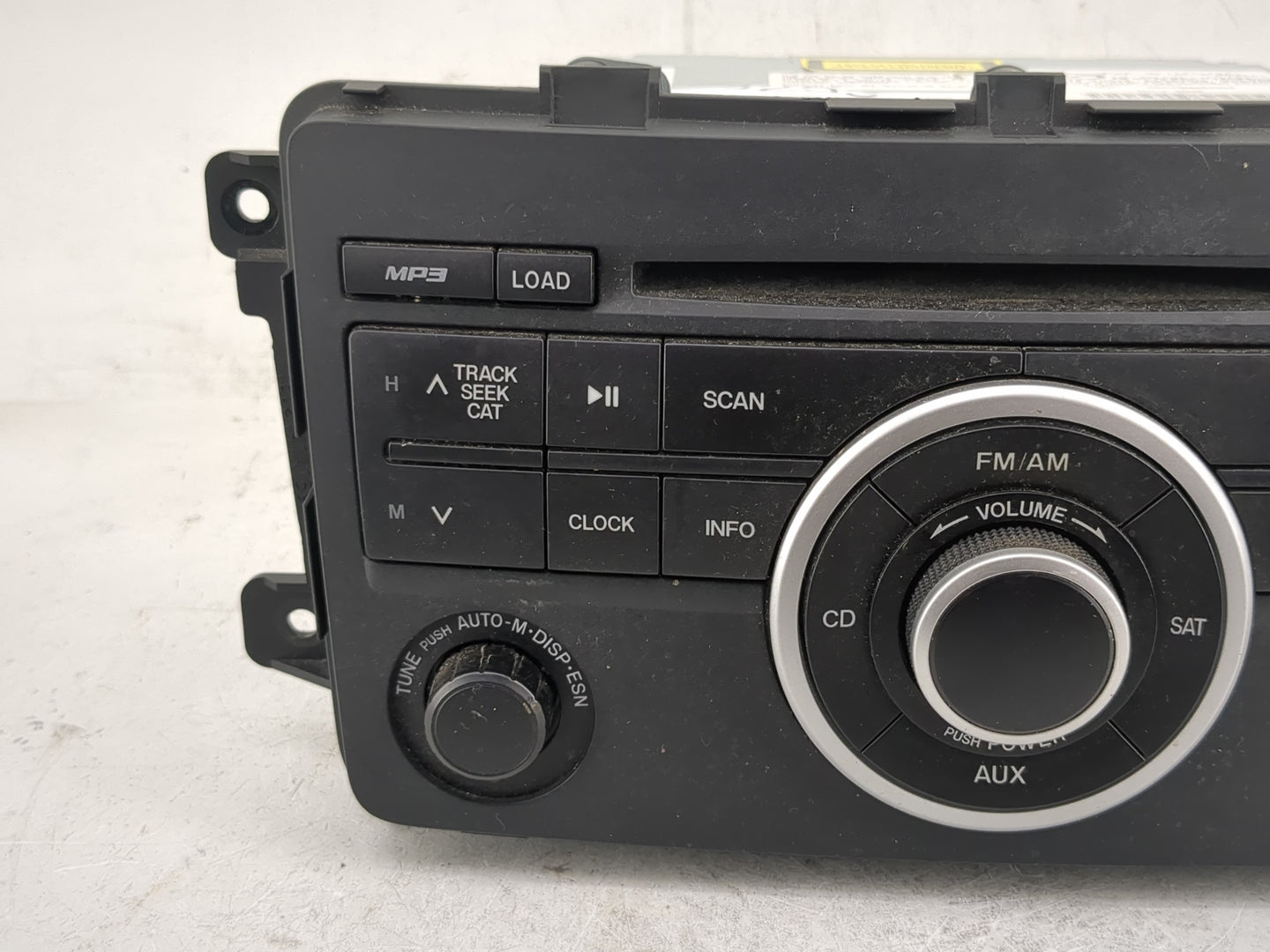 2011 Mazda Cx-9 Radio AM FM Cd Player Receiver Replacement P/N:14795565 TE91 66 AR0B Fits OEM Used Auto Parts - Oemusedautop