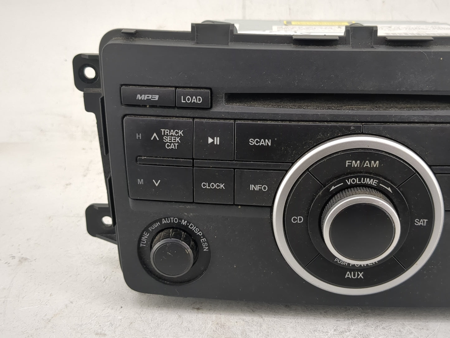 2011 Mazda Cx-9 Radio AM FM Cd Player Receiver Replacement P/N:14795565 TE91 66 AR0B Fits OEM Used Auto Parts - Oemusedautop