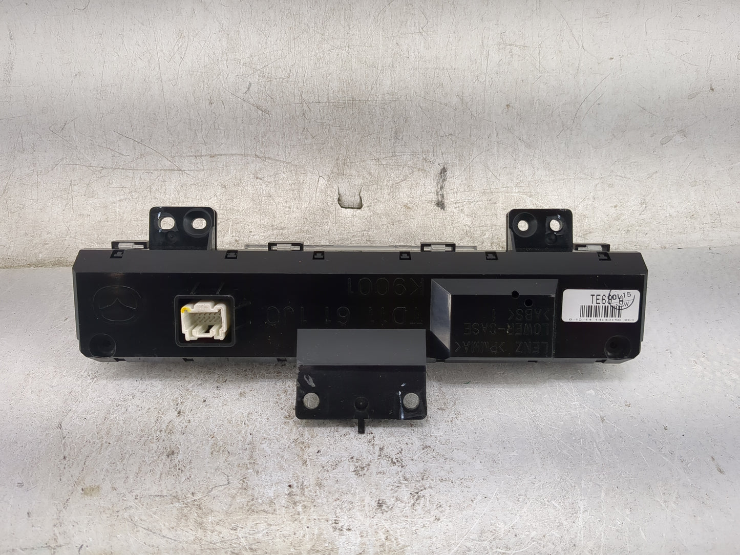 2011 Mazda Cx-9 Radio AM FM Cd Player Receiver Replacement P/N:TD1161100 TE6, K9001 Fits OEM Used Auto Parts - Oemusedautopa
