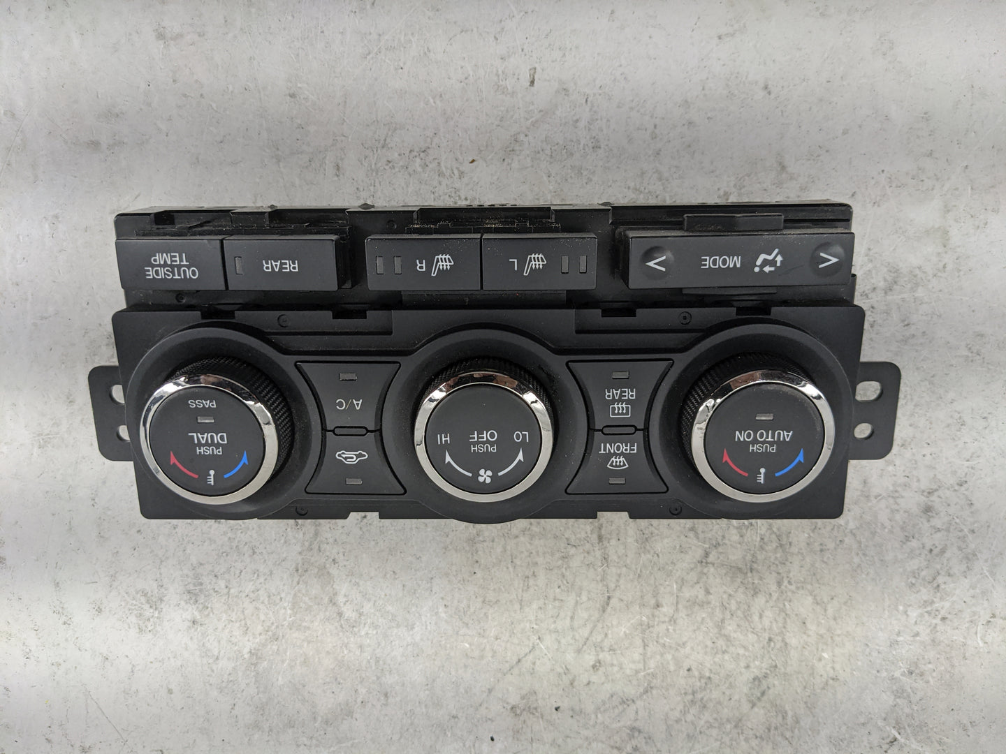 2010-2015 Mazda Cx-9 Climate Control Module Temperature AC/Heater Replacement P/N:TE70-61-190 SW-EA20 Fits OEM Used Auto Par
