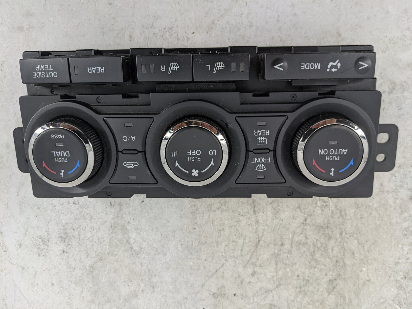 2010-2015 Mazda Cx-9 Climate Control Module Temperature AC/Heater Replacement P/N:TE70-61-190 SW-EA20 Fits OEM Used Auto Par