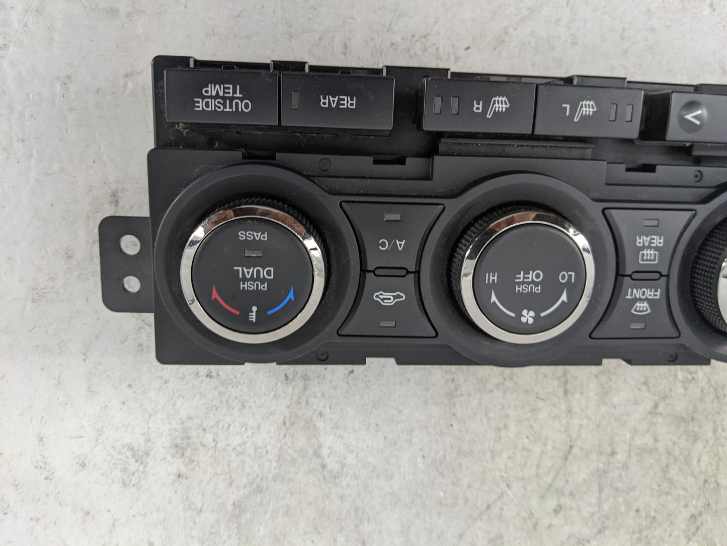 2010-2015 Mazda Cx-9 Climate Control Module Temperature AC/Heater Replacement P/N:TE70-61-190 SW-EA20 Fits OEM Used Auto Par