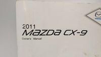 2011 Mazda Cx-9 Owners Manual Book Guide OEM Used Auto Parts - Oemusedautoparts1.com