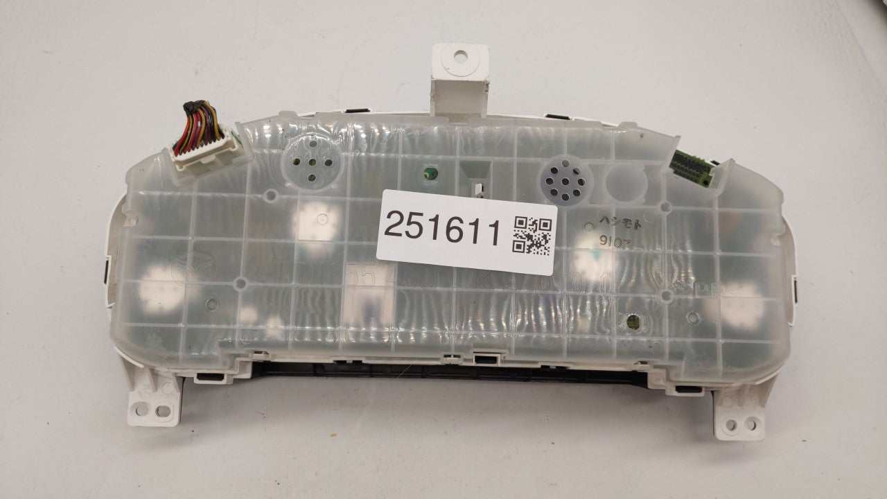 2010-2012 Mazda Cx-9 Instrument Cluster Speedometer Gauges P/N:T8 TE76 T8 TE76B Fits Fits 2010 2011 2012 OEM Used Auto Parts