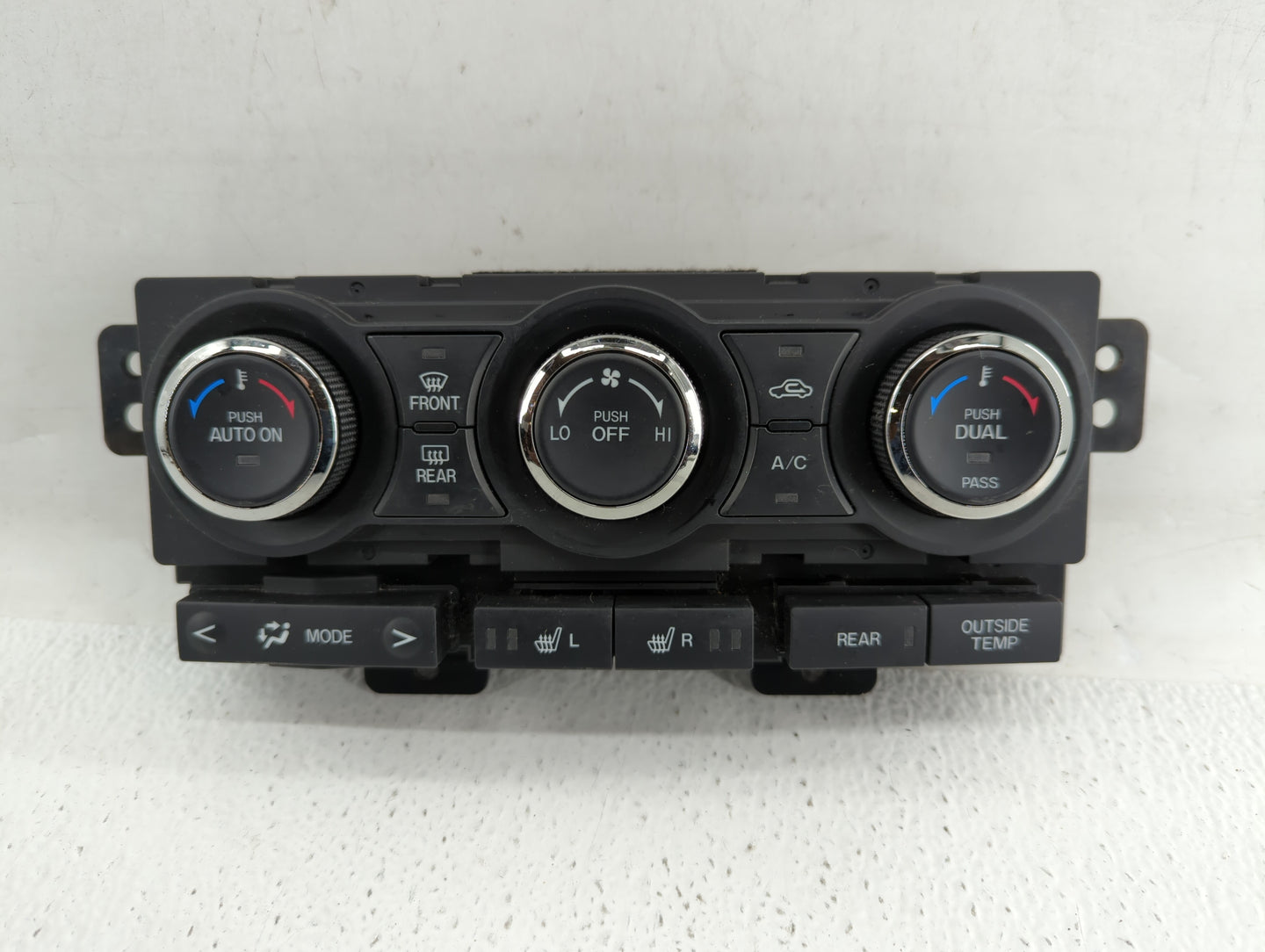 2010-2015 Mazda Cx-9 Climate Control Module Temperature AC/Heater Replacement P/N:TE70-61-190 Fits OEM Used Auto Parts - Oem