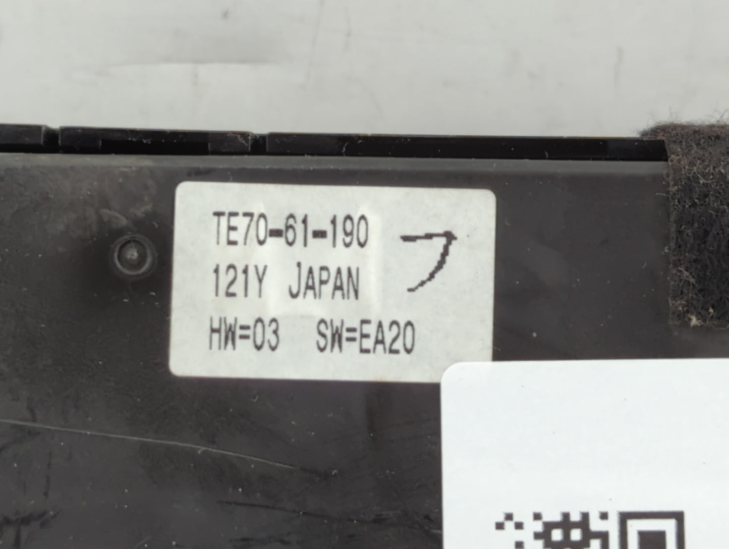 2010-2015 Mazda Cx-9 Climate Control Module Temperature AC/Heater Replacement P/N:TE70-61-190 Fits OEM Used Auto Parts - Oem