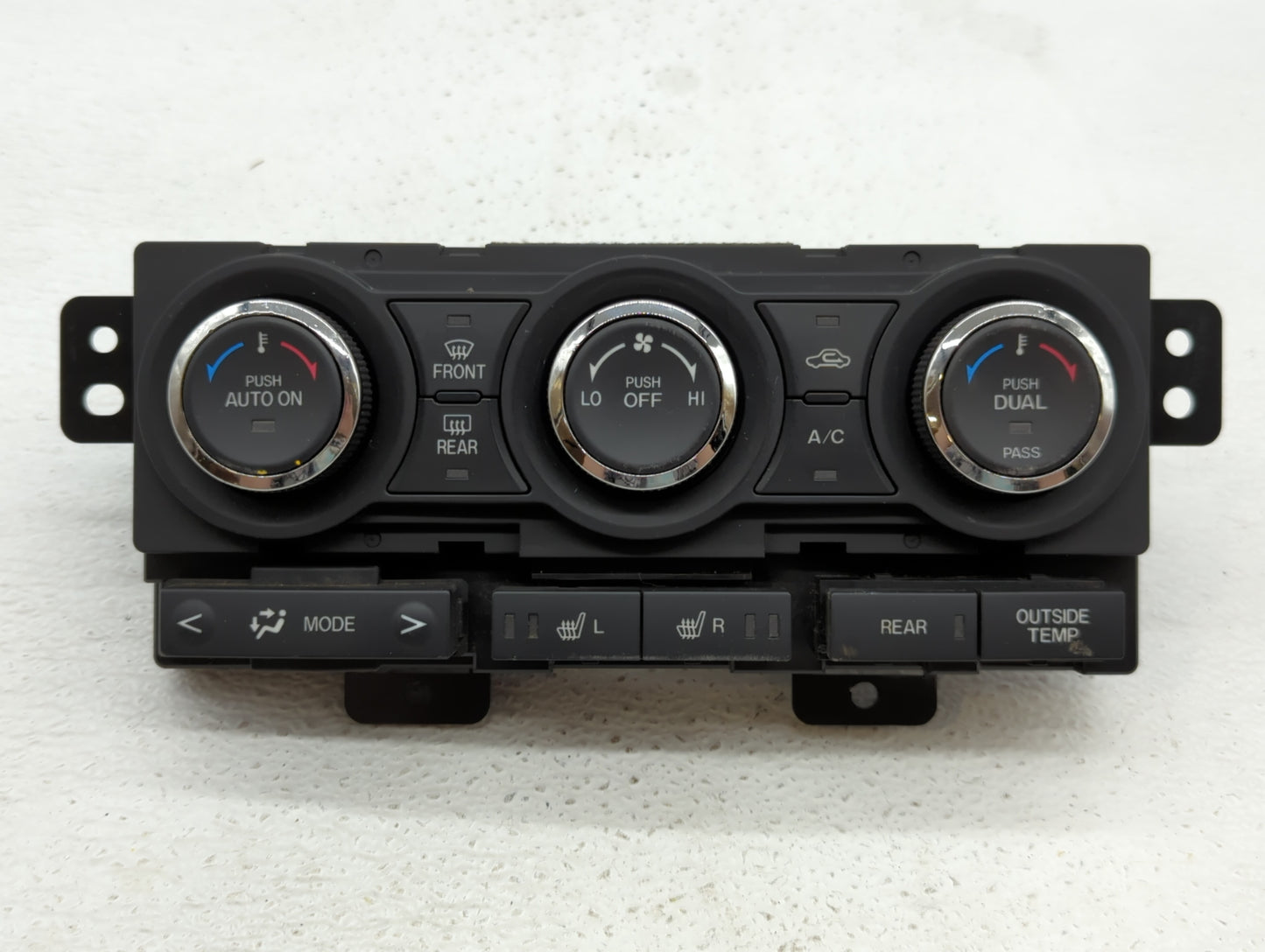 2010-2015 Mazda Cx-9 Climate Control Module Temperature AC/Heater Replacement P/N:TE70-61-190 Fits OEM Used Auto Parts - Oem
