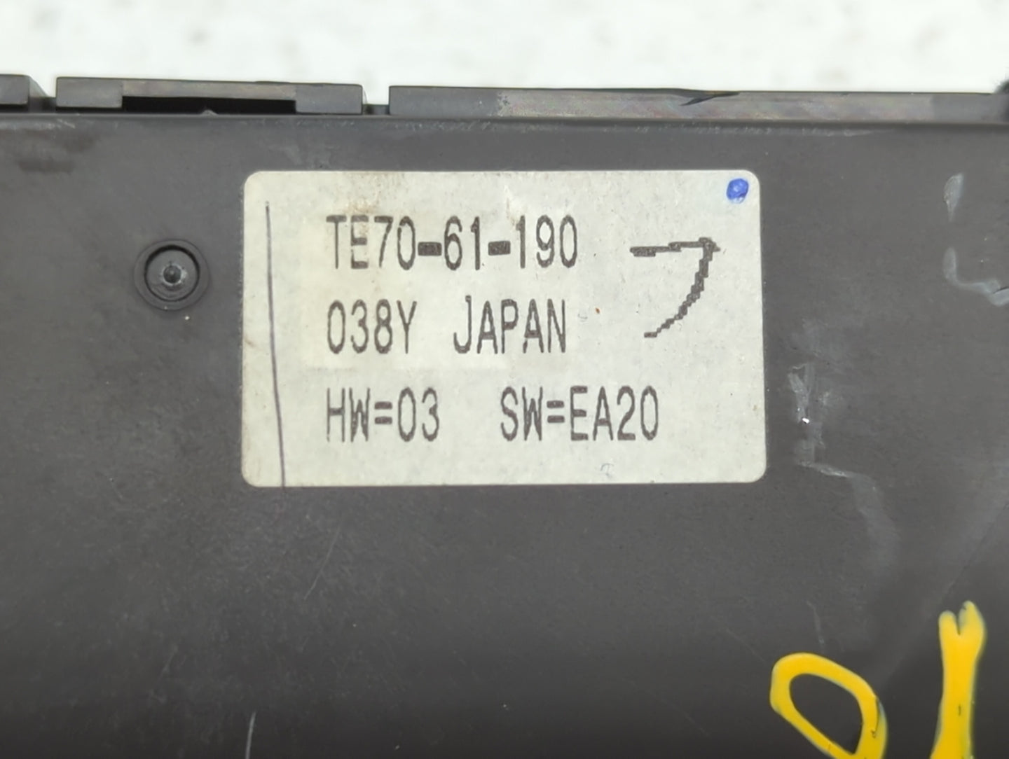 2010-2015 Mazda Cx-9 Climate Control Module Temperature AC/Heater Replacement P/N:TE70-61-190 Fits OEM Used Auto Parts - Oem