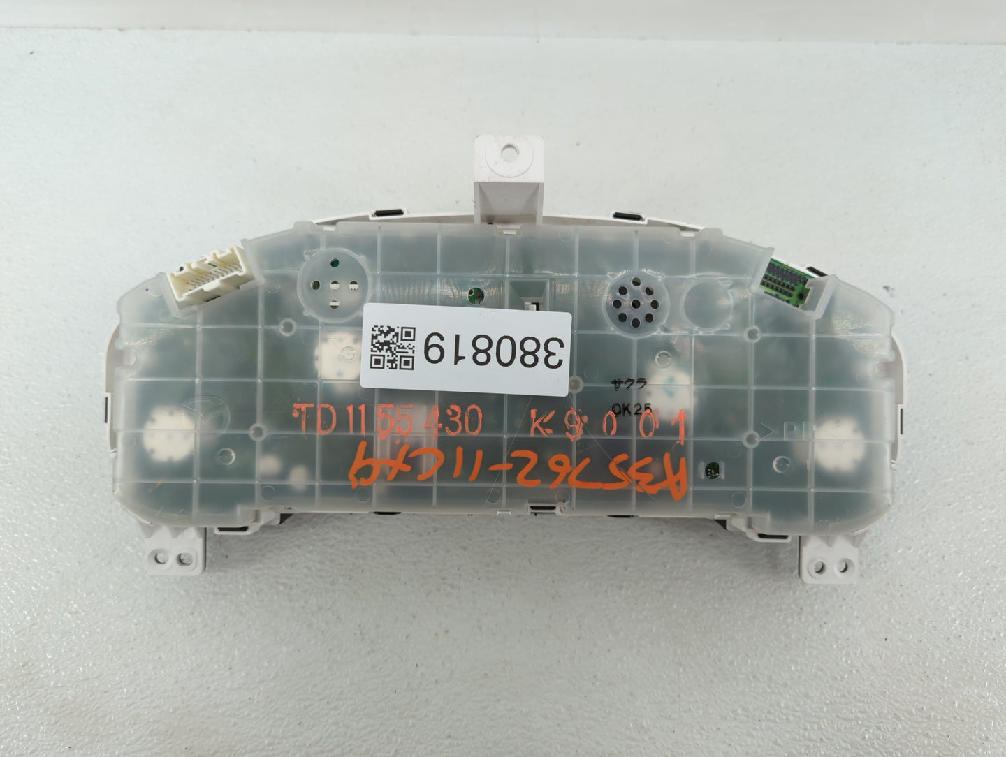 2010-2012 Mazda Cx-9 Instrument Cluster Speedometer Gauges P/N:TD1155430 T8 TE76, T8 TE76B Fits Fits 2010 2011 2012 OEM Used