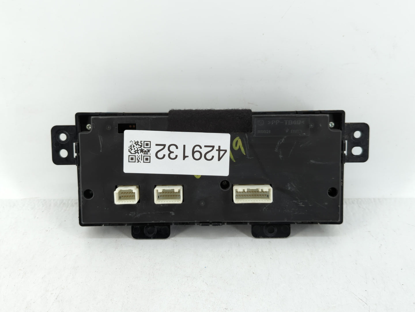 2010-2015 Mazda Cx-9 Climate Control Module Temperature AC/Heater Replacement P/N:TE70-61-190 Fits OEM Used Auto Parts - Oem