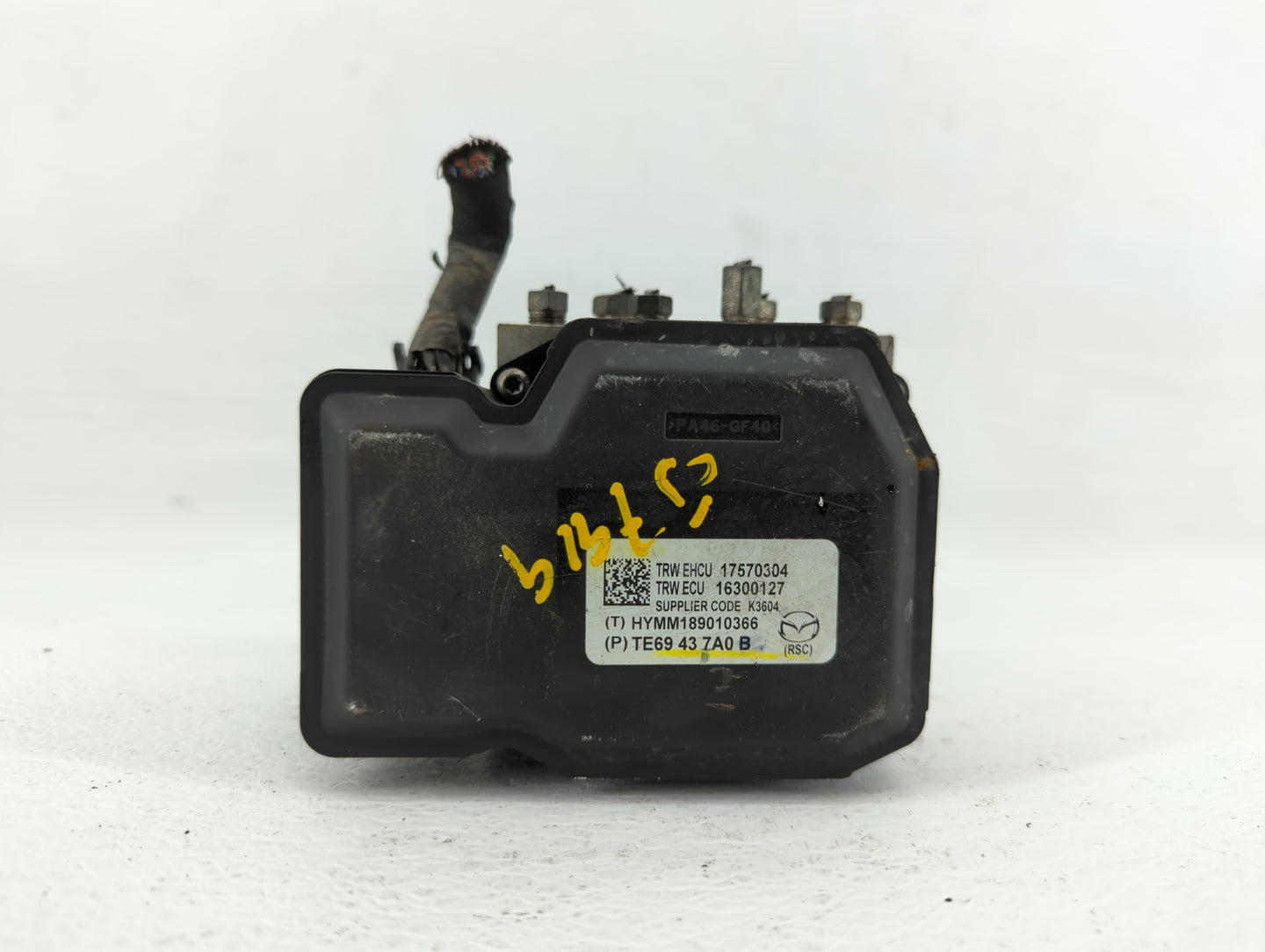2010-2012 Mazda Cx-9 ABS Pump Control Module Replacement P/N:TE69 43 7A0 E TE69 43 7A0 B, TE69 43 7A0 D Fits Fits 2010 2011 