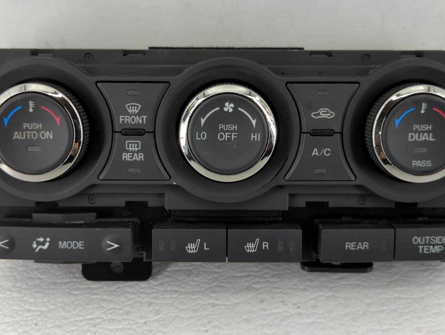 2010-2015 Mazda Cx-9 Climate Control Module Temperature AC/Heater Replacement P/N:TE70-61-190 Fits OEM Used Auto Parts - Oem
