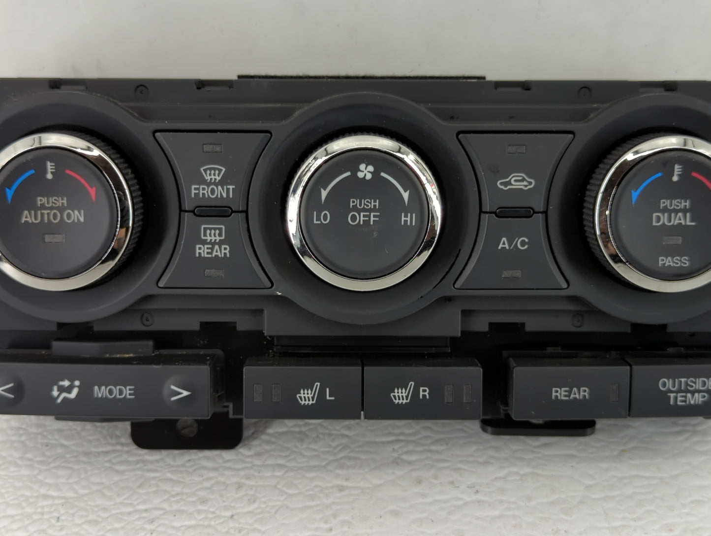 2010-2015 Mazda Cx-9 Climate Control Module Temperature AC/Heater Replacement P/N:TE70-61-190 Fits OEM Used Auto Parts - Oem