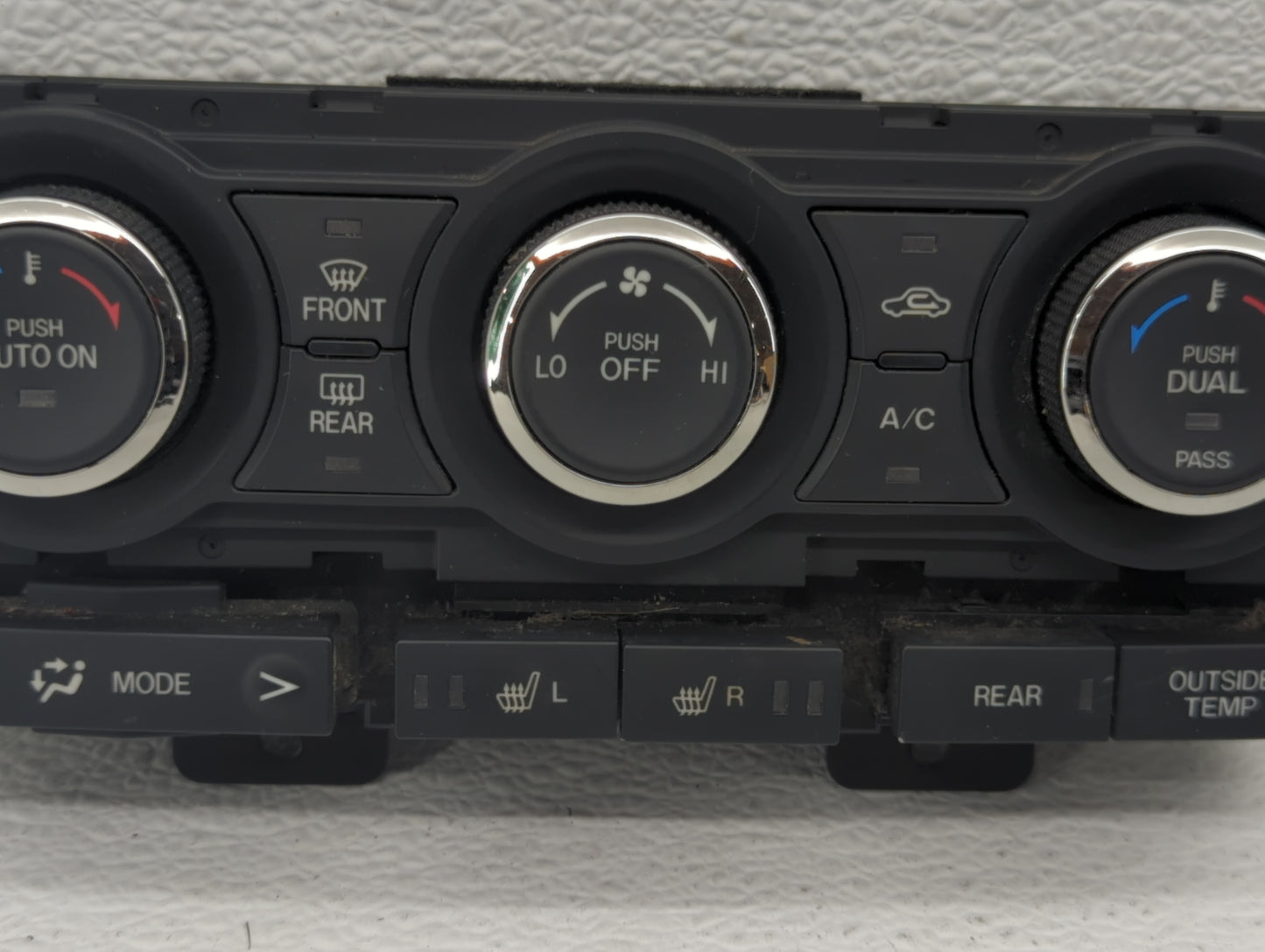 2010-2015 Mazda Cx-9 Climate Control Module Temperature AC/Heater Replacement P/N:TE70-61-190 Fits OEM Used Auto Parts - Oem