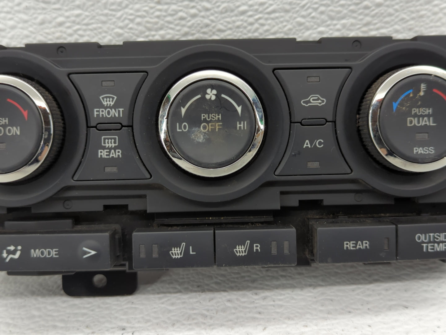 2010-2015 Mazda Cx-9 Climate Control Module Temperature AC/Heater Replacement P/N:TE70-61-190 Fits OEM Used Auto Parts - Oem