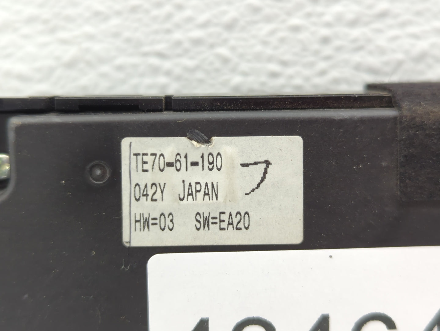 2010-2015 Mazda Cx-9 Climate Control Module Temperature AC/Heater Replacement P/N:TE70-61-190 Fits OEM Used Auto Parts - Oem