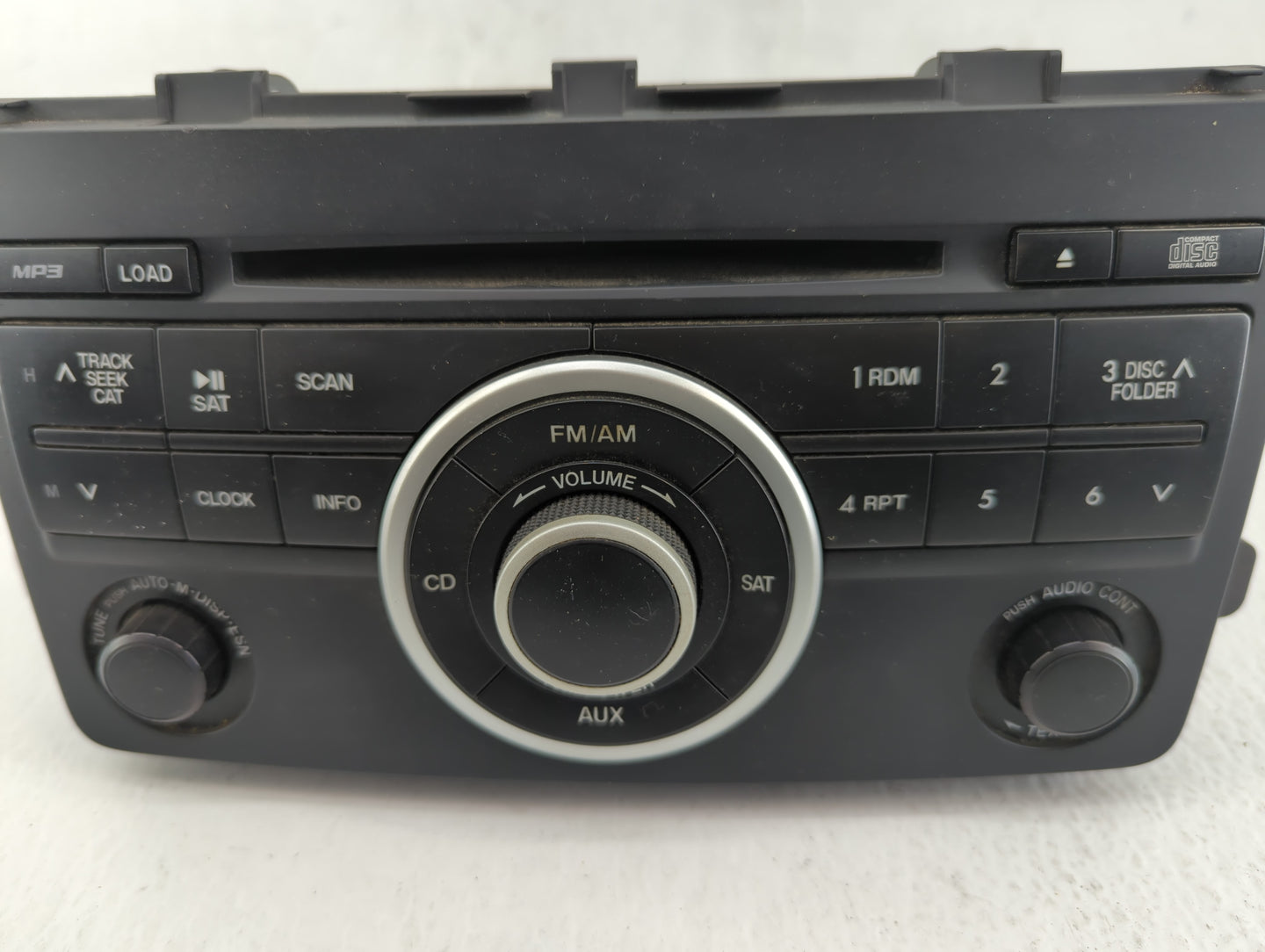 2011 Mazda Cx-9 Radio AM FM Cd Player Receiver Replacement P/N:14795565 TE91 66 AR0B Fits OEM Used Auto Parts - Oemusedautop
