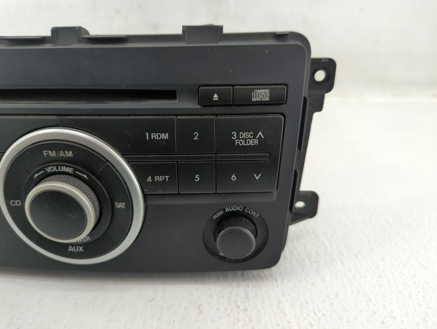2011 Mazda Cx-9 Radio AM FM Cd Player Receiver Replacement P/N:14795565 TE91 66 AR0B Fits OEM Used Auto Parts - Oemusedautop