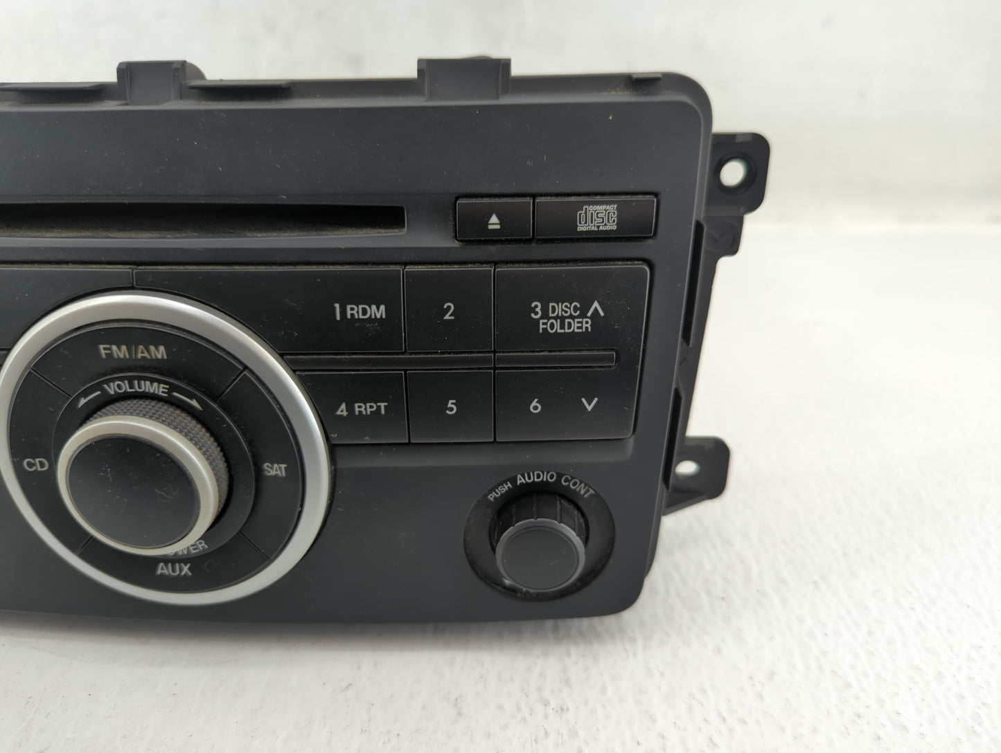 2011 Mazda Cx-9 Radio AM FM Cd Player Receiver Replacement P/N:14795565 TE91 66 AR0B Fits OEM Used Auto Parts - Oemusedautop
