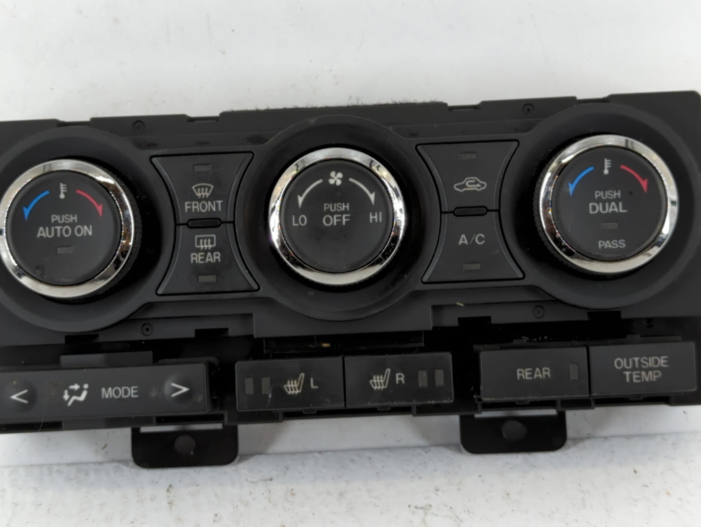 2010-2015 Mazda Cx-9 Climate Control Module Temperature AC/Heater Replacement P/N:TE70-61-190 Fits OEM Used Auto Parts - Oem