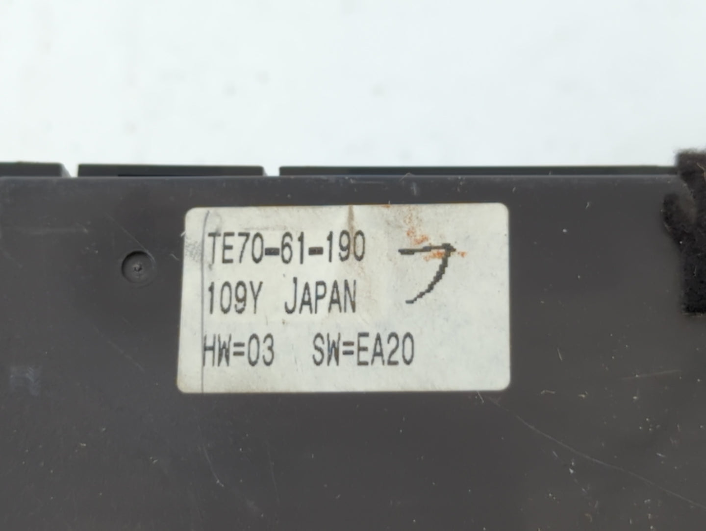 2010-2015 Mazda Cx-9 Climate Control Module Temperature AC/Heater Replacement P/N:TE70-61-190 Fits OEM Used Auto Parts - Oem