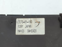2010-2015 Mazda Cx-9 Climate Control Module Temperature AC/Heater Replacement P/N:TE70-61-190 Fits OEM Used Auto Parts - Oem