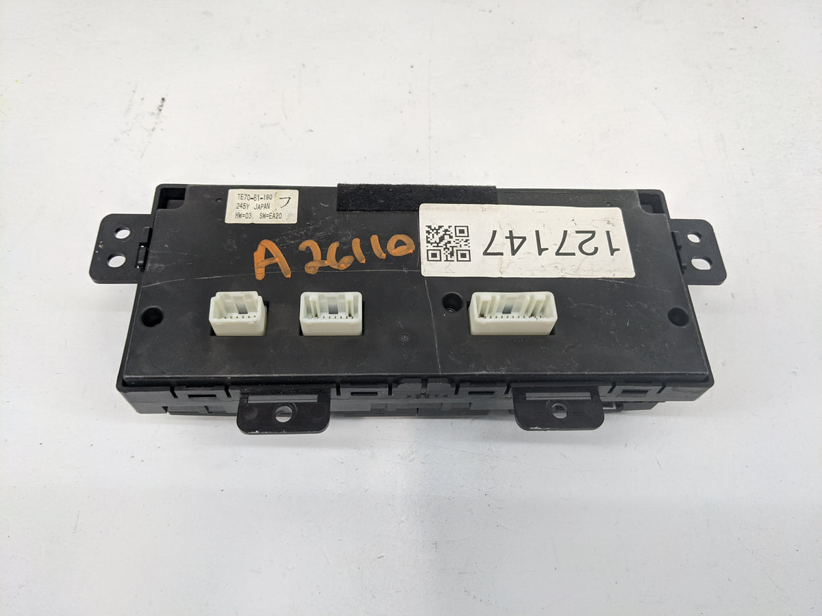 2011 Mazda Cx-9 Climate Control Module Temperature AC/Heater Replacement P/N:TE69-61-190 Fits Fits 2010 2012 2013 2014 2015 