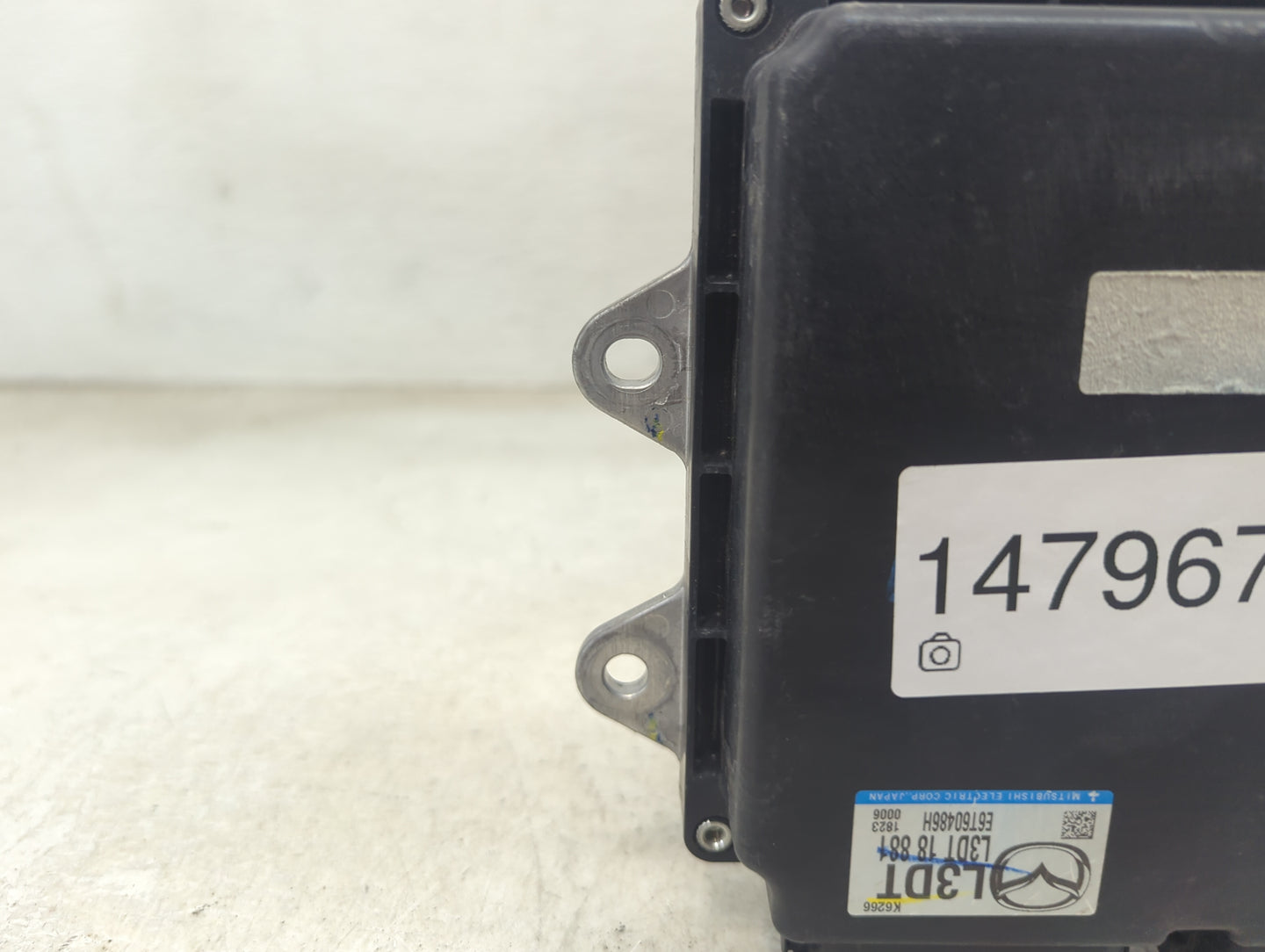 2011 Mazda Cx7 PCM Engine Control Computer ECU ECM PCU OEM P/N:L3DT 18 881 E6T60486H Fits OEM Used Auto Parts - Oemusedautop