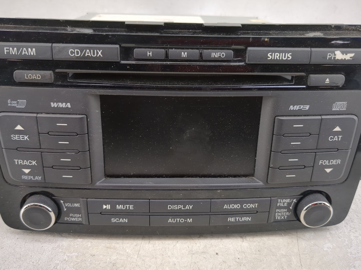 2011 Mazda Cx9 Radio AM FM Cd Player Receiver Replacement P/N:TG17 68 9RX CV-VM71E1AJ Fits Fits 2010 2012 OEM Used Auto Part