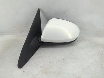Mazda Mazda3 Driver Left Side View Manual Door Mirror White - Oemusedautoparts1.com