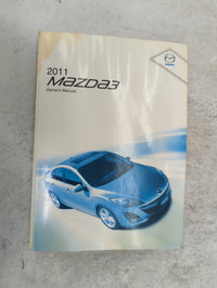 2011 Mazda Mazda3 Owners Manual Book Guide P/N:8BM5-EA-10F 9999-95-038C-11 OEM Used Auto Parts - Oemusedautoparts1.com