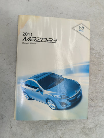 2011 Mazda Mazda3 Owners Manual Book Guide P/N:8BM5-EA-10F 9999-95-038C-11 OEM Used Auto Parts