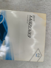 2011 Mazda Mazda3 Owners Manual Book Guide P/N:8BM5-EA-10F 9999-95-038C-11 OEM Used Auto Parts - Oemusedautoparts1.com