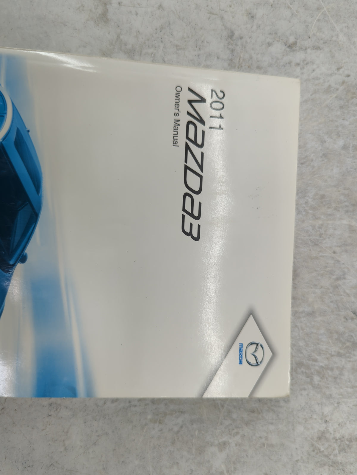 2011 Mazda Mazda3 Owners Manual Book Guide P/N:9999-95-038C-11 8BM5-EA-10F OEM Used Auto Parts - Oemusedautoparts1.com