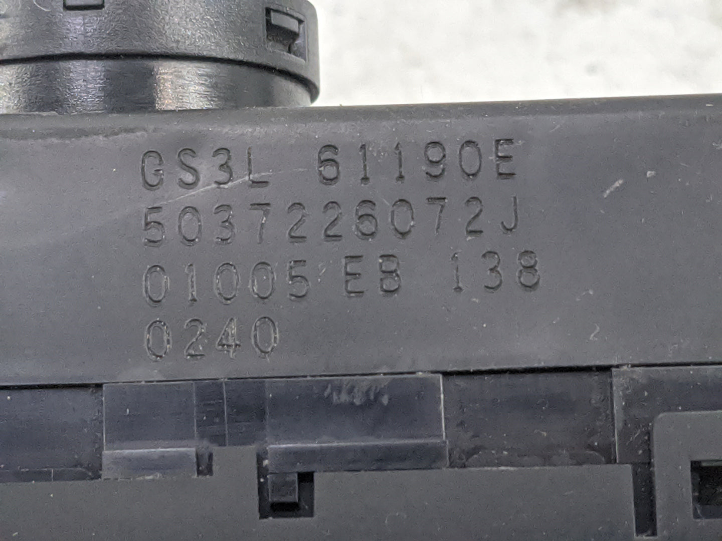 2011 Mazda Mazda6 Climate Control Module Temperature AC/Heater Replacement P/N:GS3L 61190E 5037226072J Fits OEM Used Auto Pa
