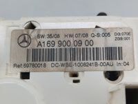 2009-2011 Mercedes-Benz B200 Climate Control Module Temperature AC/Heater Replacement P/N:A169 900 09 00 Fits Fits 2009 2010