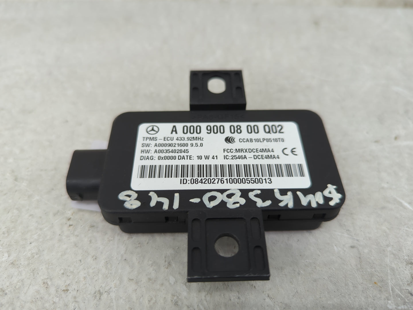 2011 Mercedes-benz C-class Tire Pressure Monitoring System Sensor Tpms - Oemusedautoparts1.com