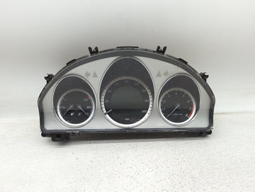 2011 Mercedes-Benz C-Class Instrument Cluster Speedometer Gauges P/N:A2049006400 A2049013800, A2049023600, A2049023800 Fits 
