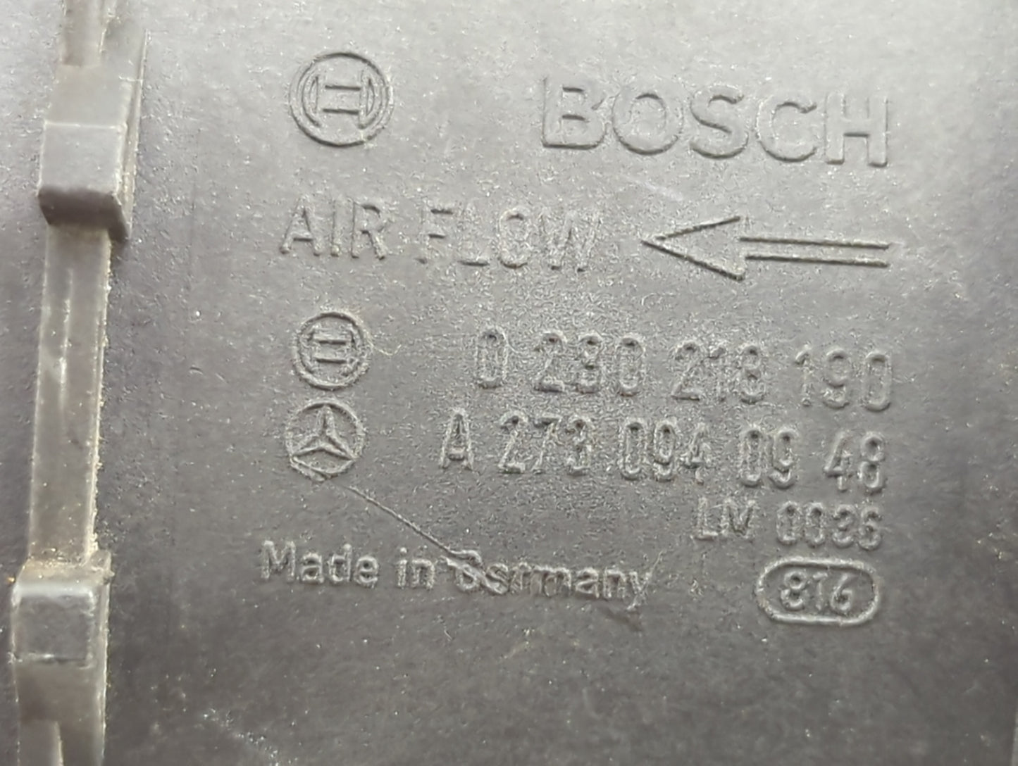 Mercedes-benz C-class Mass Air Flow Meter Maf - Oemusedautoparts1.com