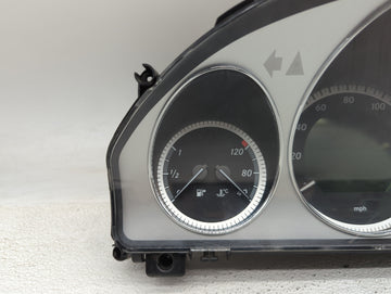 2011 Mercedes-Benz C-Class Instrument Cluster Speedometer Gauges P/N:A2049001505 A2C53414741, A2049013800 Miles:39K Fits OEM Used Auto Parts