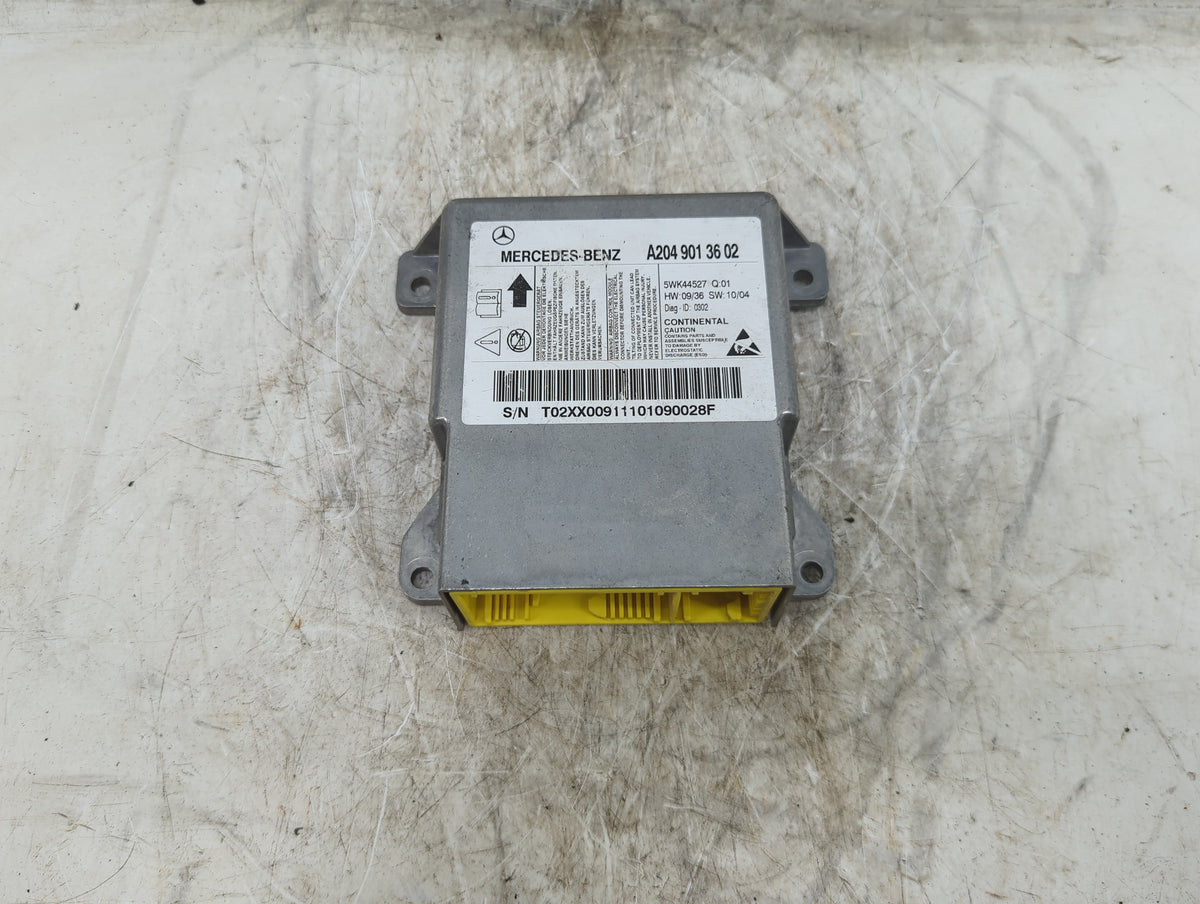 2011 Mercedes-benz C-class Safety Restraint Srs Airbag Control Module - Oemusedautoparts1.com
